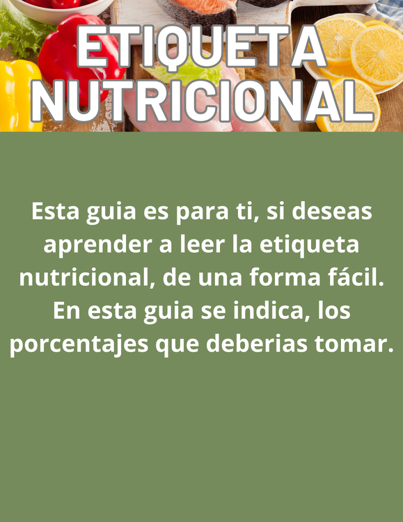 Indice Product image for APRENDE A LEER LA ETIQUETA NUTRICIONAL
